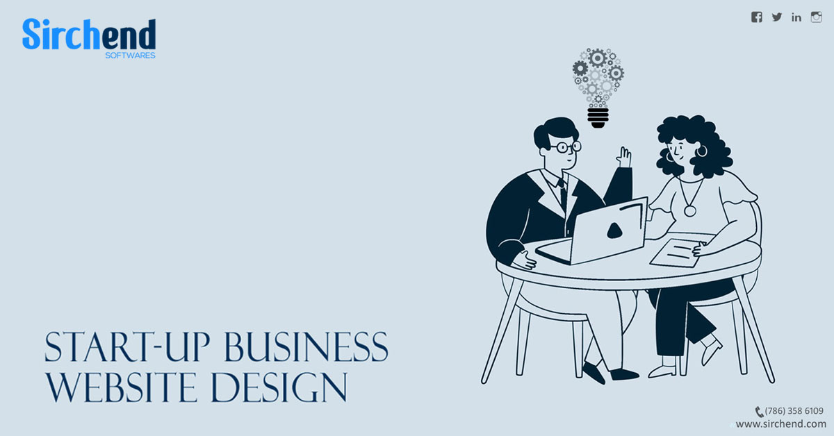 Startup Business website design